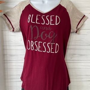 Maurice’s-Women’s Blessed and Dog Obsessed tee shirt.